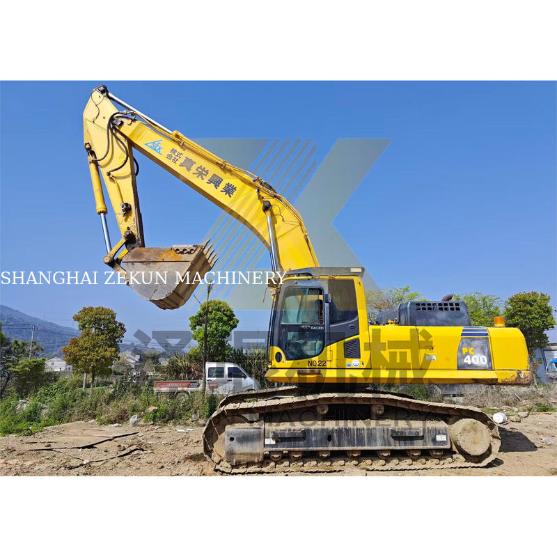 코마쓰 PC400-8 모델 2022 2023 터키의 인프라 개발을 위한 발굴기