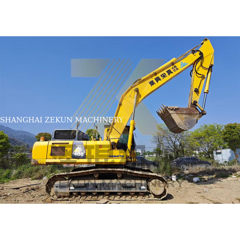 코마쓰 PC400-8 모델 2022 2023 터키의 인프라 개발을 위한 발굴기
