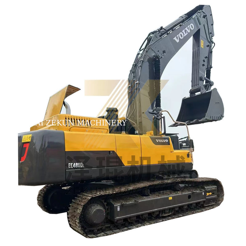 48000 KG 상하이에서 265 KW 전력으로 사용 된 볼보 EC380D EC480D EC480DL 발굴기