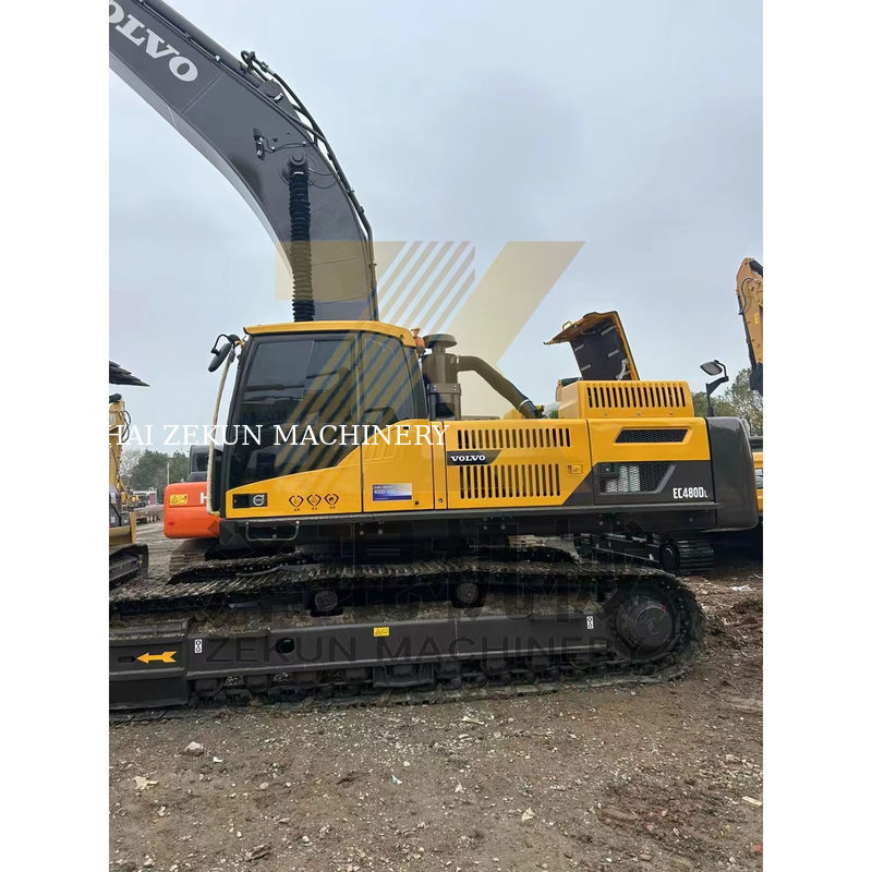 48000 KG 상하이에서 265 KW 전력으로 사용 된 볼보 EC380D EC480D EC480DL 발굴기