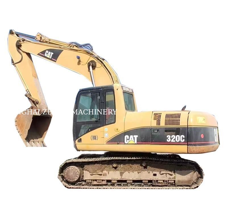 완전히 수압 시스템 사용 CAT320C 발굴기 당신의 사업을위한 높은 파워