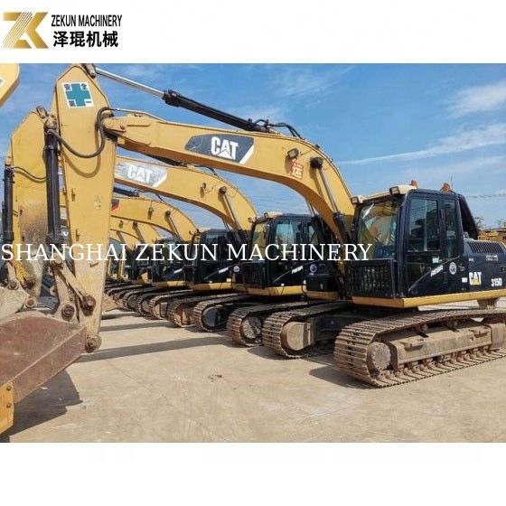 CAT 수압 밸브와 수압 펌프와 함께 Caterpillar 315D 15 톤 사용 된 발굴기
