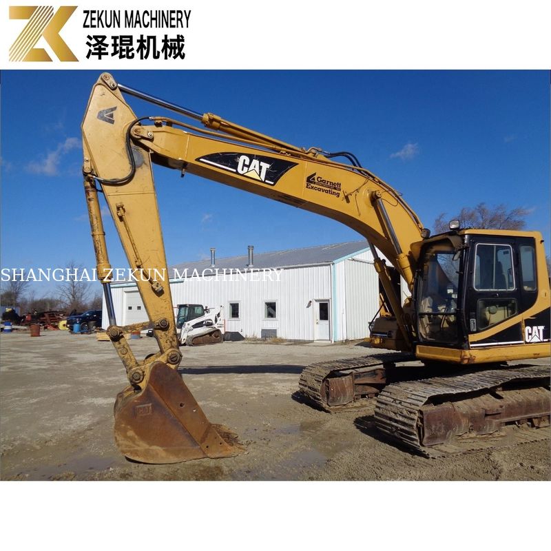 CAT 320 BL 발굴기와 97kw Caterpillar 엔진으로 가능해진 땅 채굴