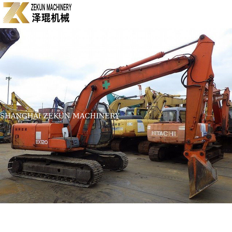 히타치 EX120 발굴기 EX 120-5 저시간 및 11793 KG 기계 무게 60.5Kw
