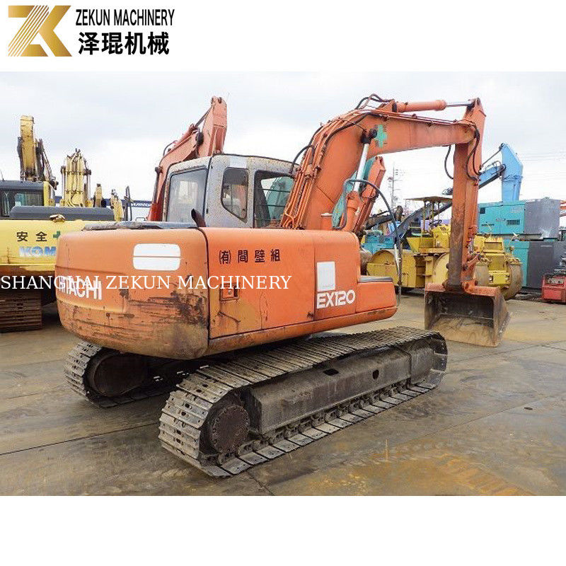 히타치 EX120 발굴기 EX 120-5 저시간 및 11793 KG 기계 무게 60.5Kw