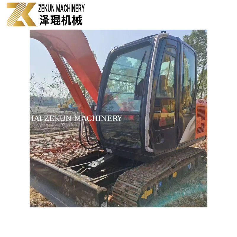 6 톤 사용 된 히타치 ZX60 미니 발굴기 40.5 KW 좋은 상태