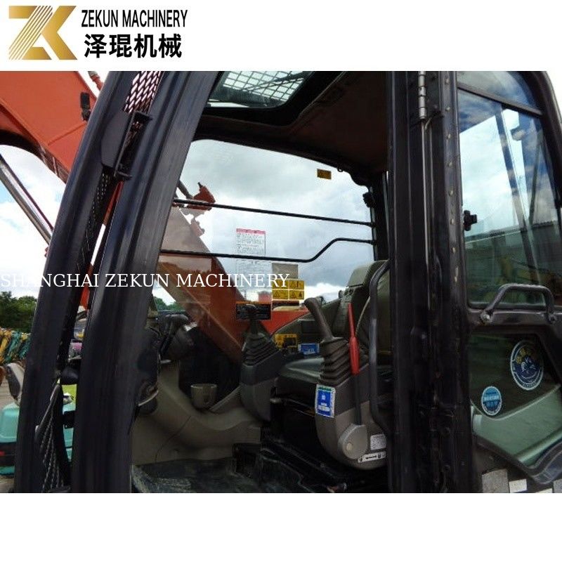 일본은 7.5 톤의 사용 된 히타치 ZX75 발굴기 Isuzu 엔진 ZX75US-A를 수입했습니다.