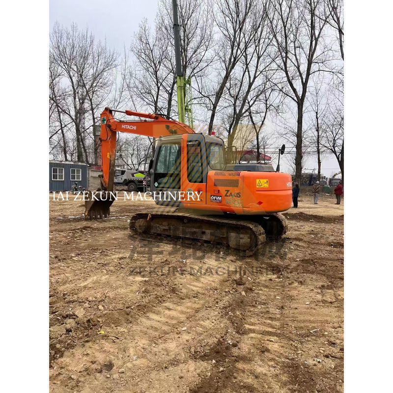 4001-6000 작업 시간 히타치 ZX120-6 ISUZU 엔진의 중고용 미니 발굴기