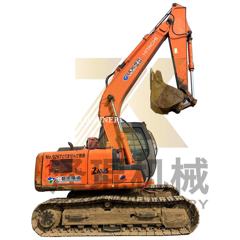 사용 된 히타치 ZX120-6 미니 발굴기 12 톤 운영 무게 4001-6000 작업 시간