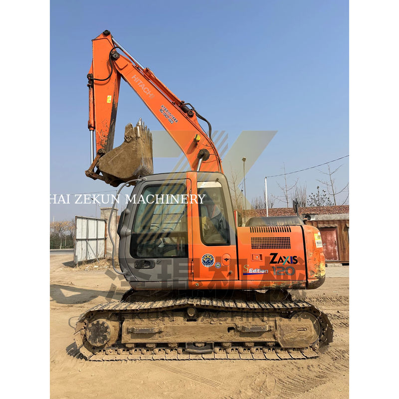 사용 된 히타치 ZX120-6 미니 발굴기 12 톤 운영 무게 4001-6000 작업 시간