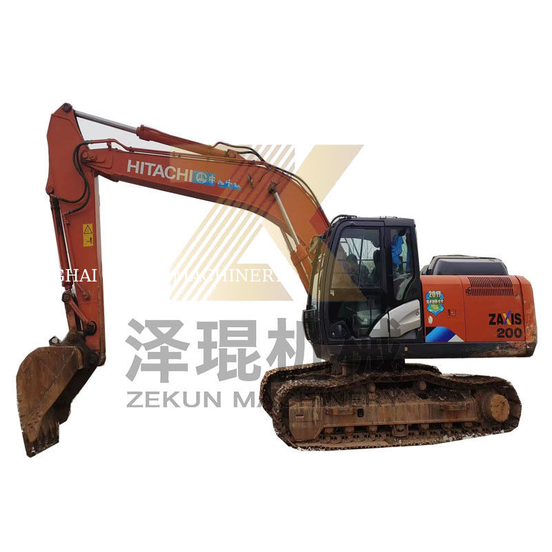 사용 된 히타치 ZX200-5 발굴기 20 톤 일본 원본