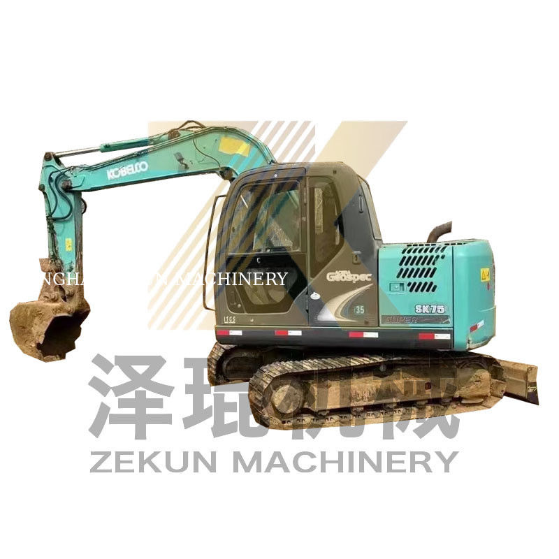 4001-6000 작업 시간 상하이 경매에서 사용 된 Kobelco SK75-8 SR 발굴기