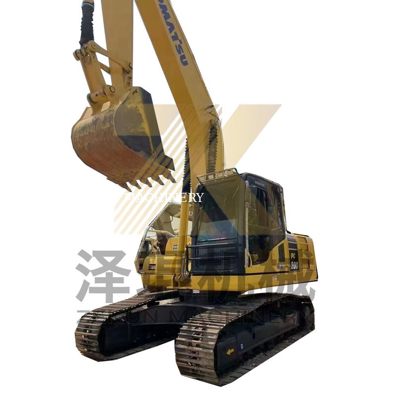 사용된 코마쓰 PC200-8 PC200 발굴기 0.8m3 버킷 용량