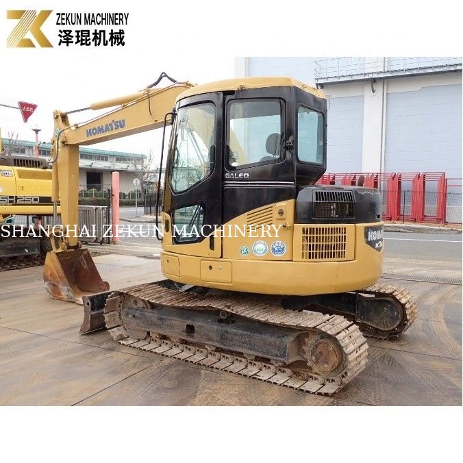 7 톤 일본 미니 사용 코마쓰 PC78US 발굴기 PC78 미국 년 기계 무게 7630 KG