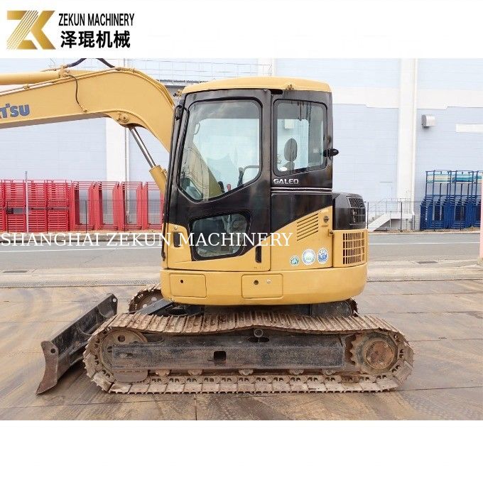 7 톤 일본 미니 사용 코마쓰 PC78US 발굴기 PC78 미국 년 기계 무게 7630 KG