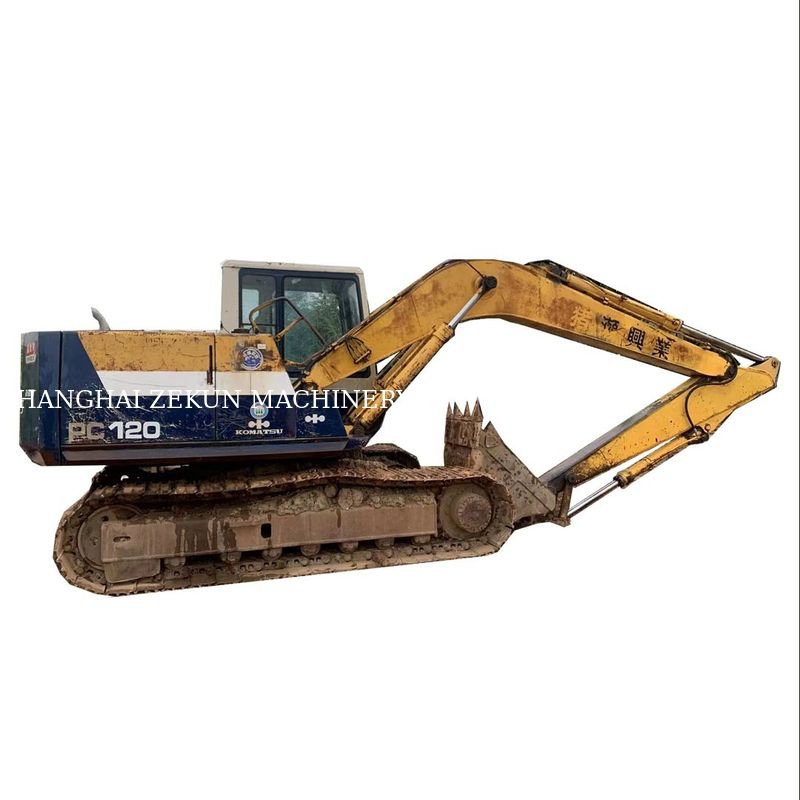 KOMATSU PC120-5 PC120 64KW의 전력과 2000 년 일본에서 저렴한 가격으로 발굴기