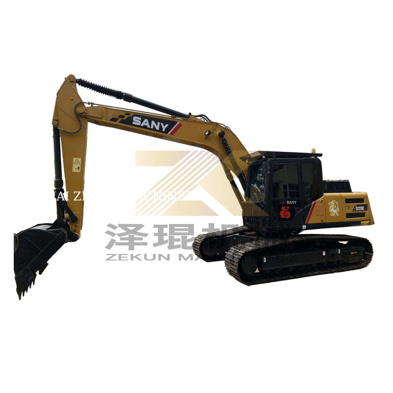 21톤 발굴기 Sany SY215C 프로 수압 크롤러 파기기 1.2M3 버킷 용량