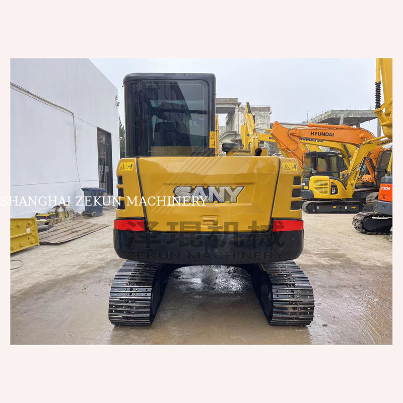 Sany SY60C 프로 발굴기 0-2000 작업 시간 36KW 건설 프로젝트에 적합합니다