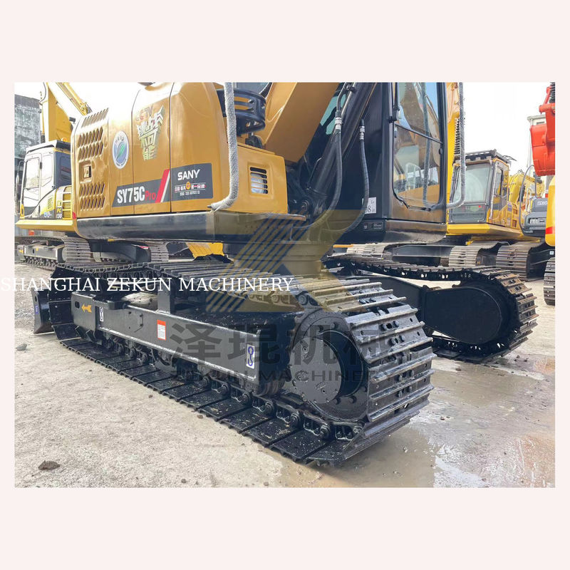 7500kg Sany SY75C 프로 발굴기 힘과 효율의 완벽한 조합