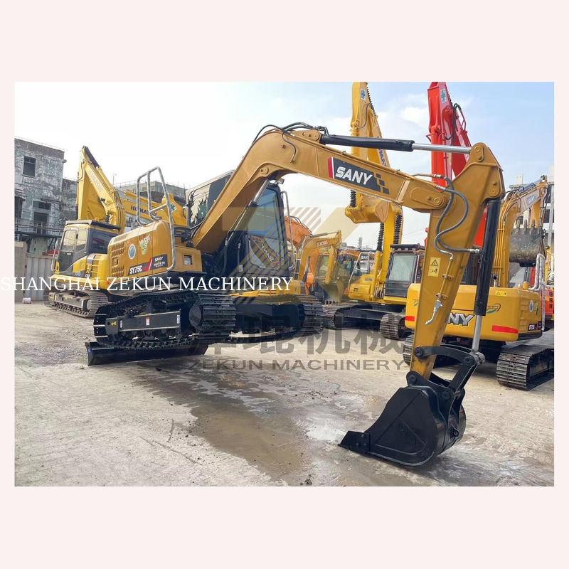7500kg Sany SY75C 프로 발굴기 힘과 효율의 완벽한 조합