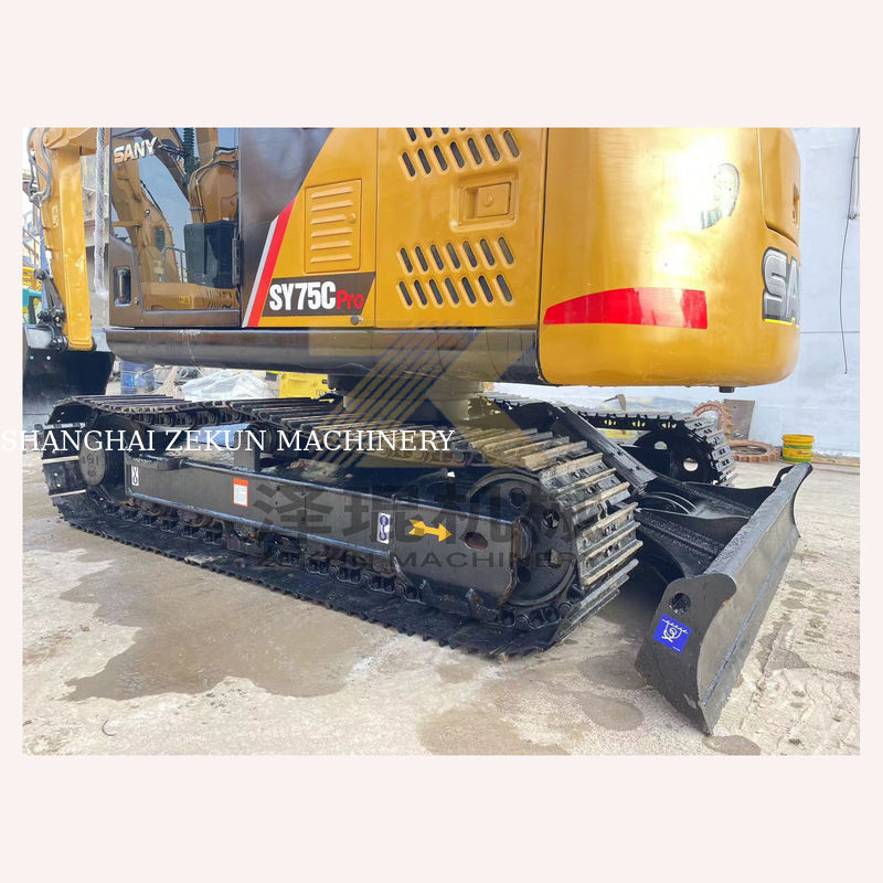 7500kg Sany SY75C 프로 발굴기 힘과 효율의 완벽한 조합
