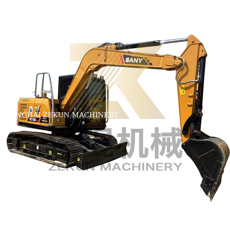 저시간 사용된 Sany 75C 프로 발굴기 2023 7500 KG 무게 판매