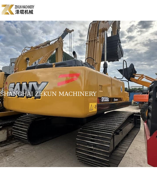 원본 사용 된 Sany 335 발굴기 엔진 Sany 기계 무게 35000 KG