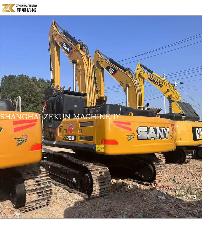 원본 사용 된 Sany 335 발굴기 엔진 Sany 기계 무게 35000 KG