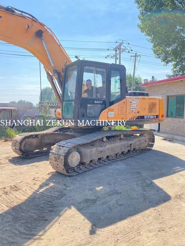 중공용 21톤 Sany SY215C-9 SY215C PRO 크롤러 발굴기