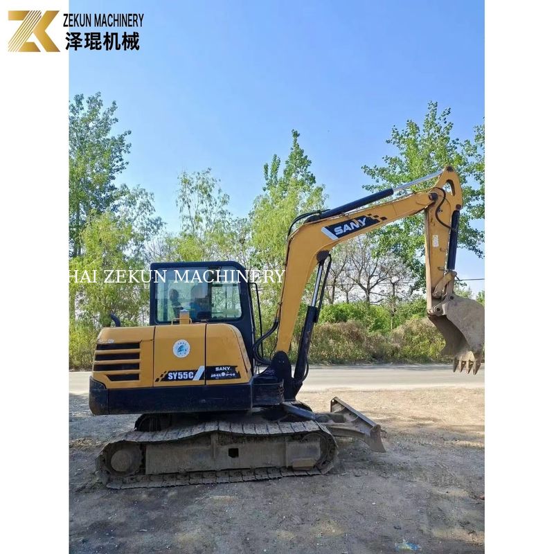 Sany 55 발굴기 SY55C-9 5.5톤 가동 무게 원본 페인트