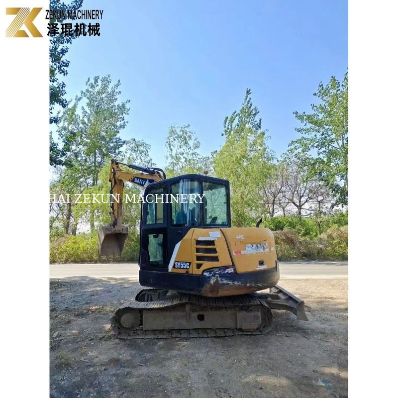 Sany 55 발굴기 SY55C-9 5.5톤 가동 무게 원본 페인트