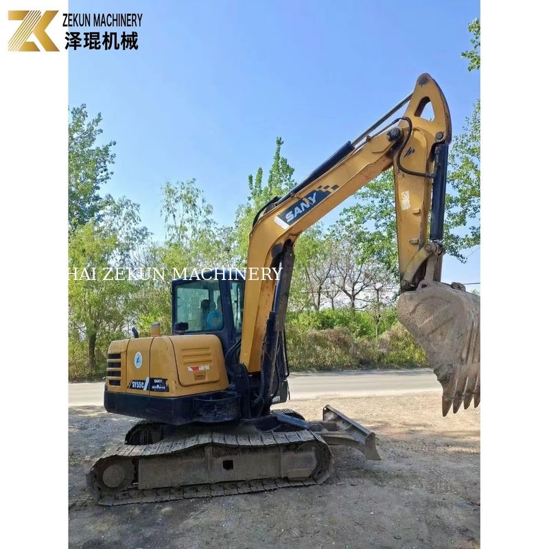 Sany 55 발굴기 SY55C-9 5.5톤 가동 무게 원본 페인트
