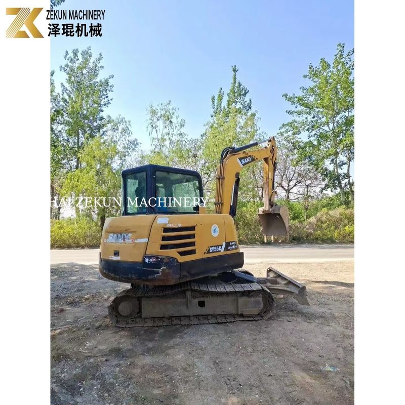 Sany 55 발굴기 SY55C-9 5.5톤 가동 무게 원본 페인트