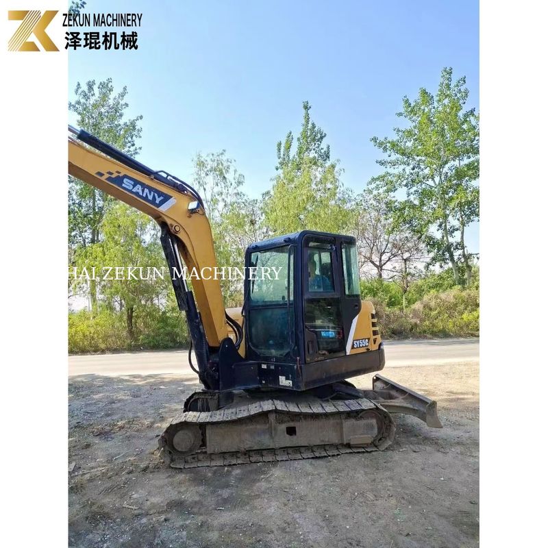 Sany 55 발굴기 SY55C-9 5.5톤 가동 무게 원본 페인트