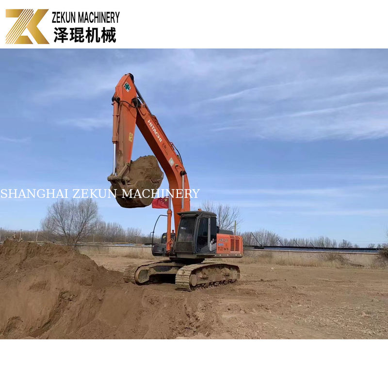 좋은 상태 사용 된 히타치 ZX350-3 발굴기 35 톤 가동 무게 ISUZU 엔진