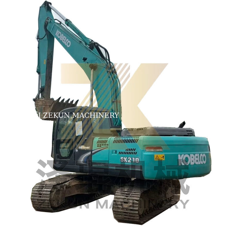 좋은 상태 2020 HINO 년 및 엔진과 함께 상하이에서 Kobelco SK210-8 발굴기 기계 21 톤