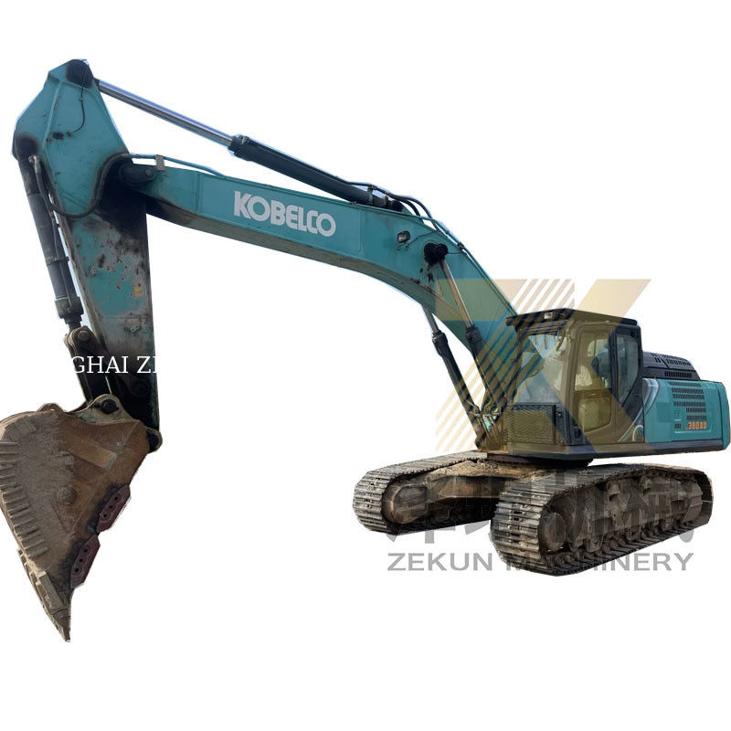 다른 수압 실린더 사용 된 Kobelco SK380 발굴기 1.9 m3 버킷 용량