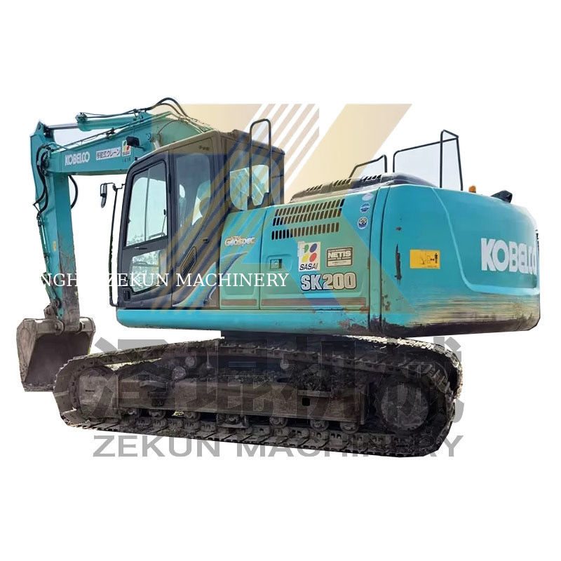 일본에서 20 톤 사용 된 Kobelco SK200-8 작업시간이 낮은 발굴기