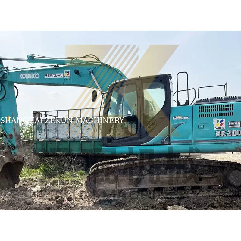 다른 수압 펌프 사용 Kobelco SK200-8 발굴기 및 20000 KG 기계 무게