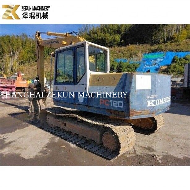 작은 수압 발굴기 12800kg 무게 코마쓰 PC 120-5 좋은 상태
