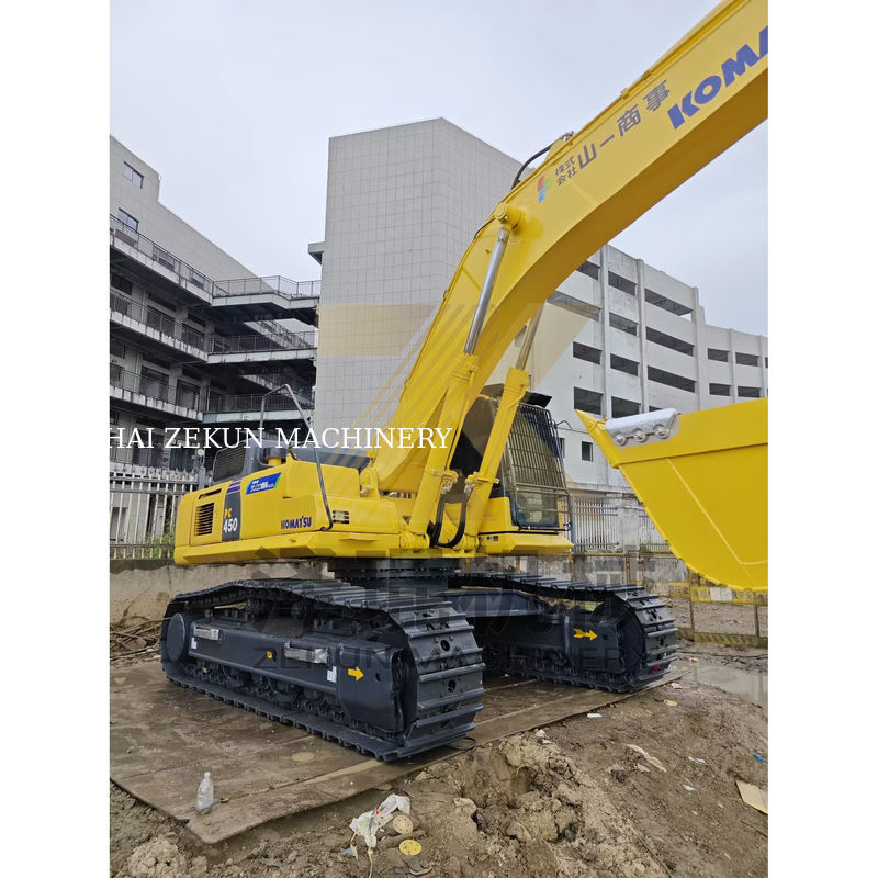 사용 된 코마쓰 PC450-8 크롤러 발굴기 45 톤 3000-4000 작업 시간