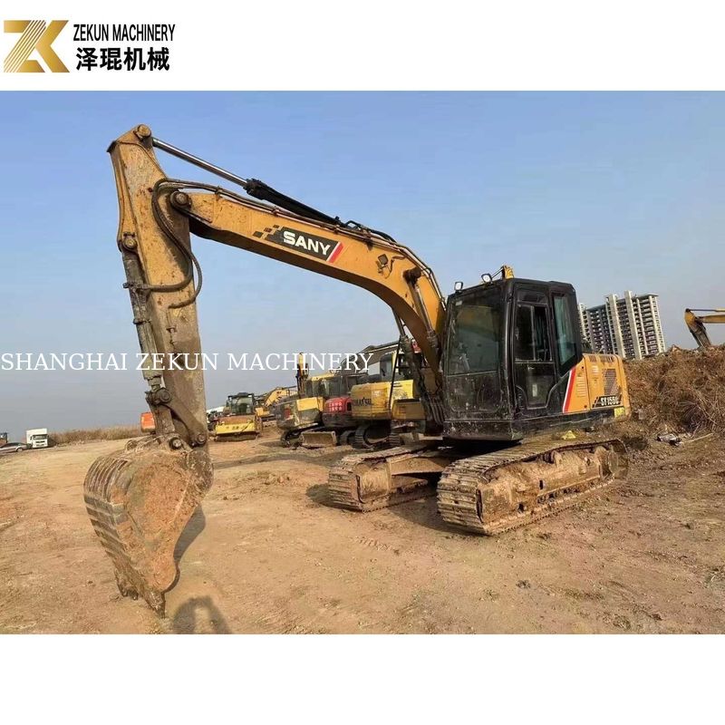 수압 실린더 다른 13톤 사용된 Sany 크롤러 발굴기 SY135C-8 SY135C-9