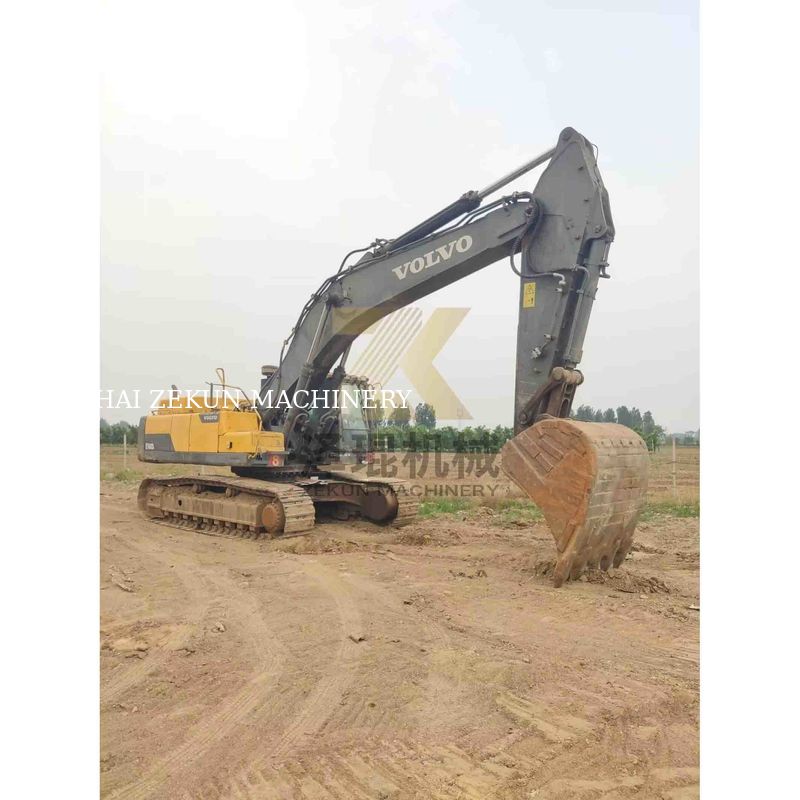 사용된 볼보 EC480DL 48T 발굴기 1.77-3.8m3 버킷