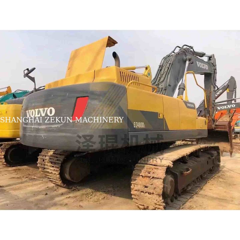 중고용 Volvo Ec480dl Excavator 4600 작업 시간 및 기타 수압 실린더