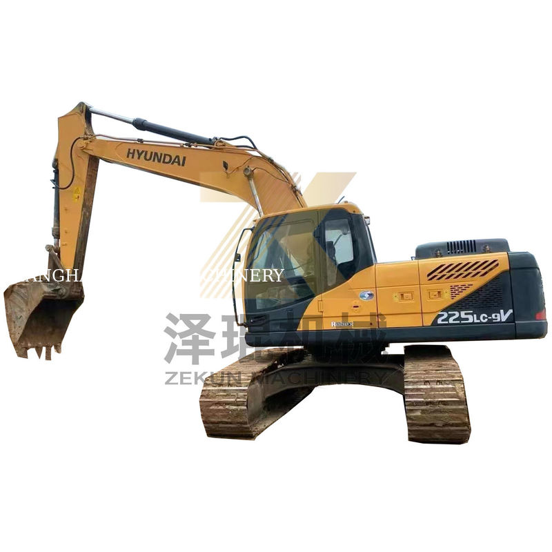 사용 된 현대 225LC-9S 발굴기 112KW 전력 한국의 원본 재고