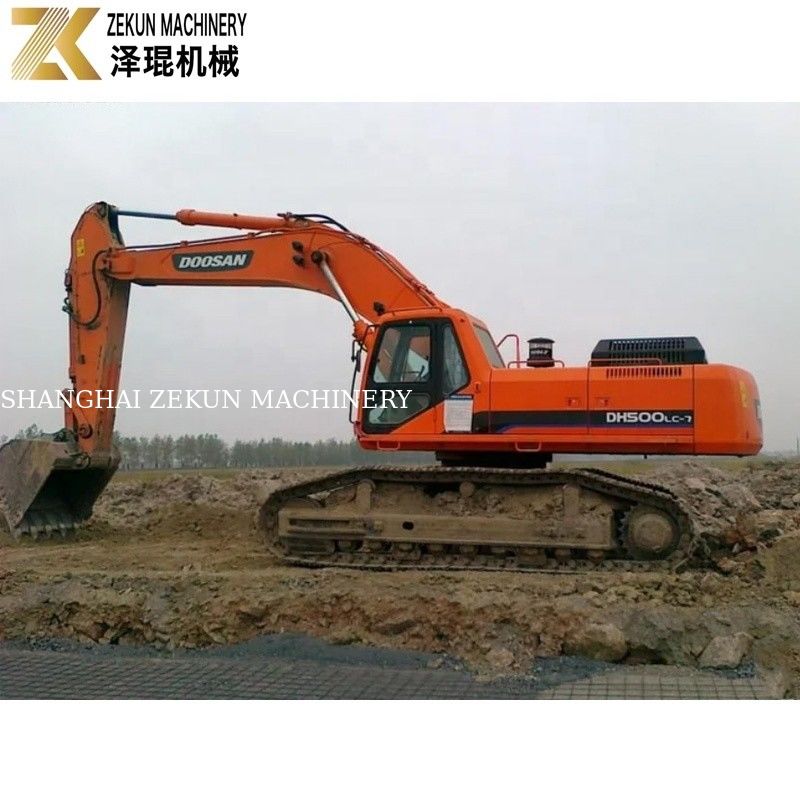 사용 된 2018 Doosan 500 발굴기 DH500 DH500LC-7 중량 발굴용 46톤 작업 무게