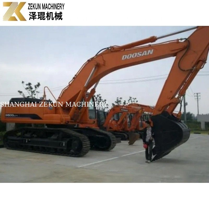 사용 된 2018 Doosan 500 발굴기 DH500 DH500LC-7 중량 발굴용 46톤 작업 무게