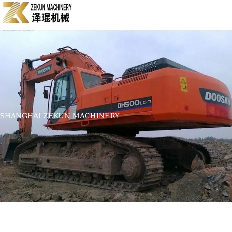 사용 된 2018 Doosan 500 발굴기 DH500 DH500LC-7 중량 발굴용 46톤 작업 무게