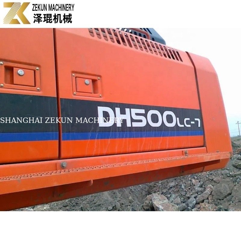 사용 된 2018 Doosan 500 발굴기 DH500 DH500LC-7 중량 발굴용 46톤 작업 무게