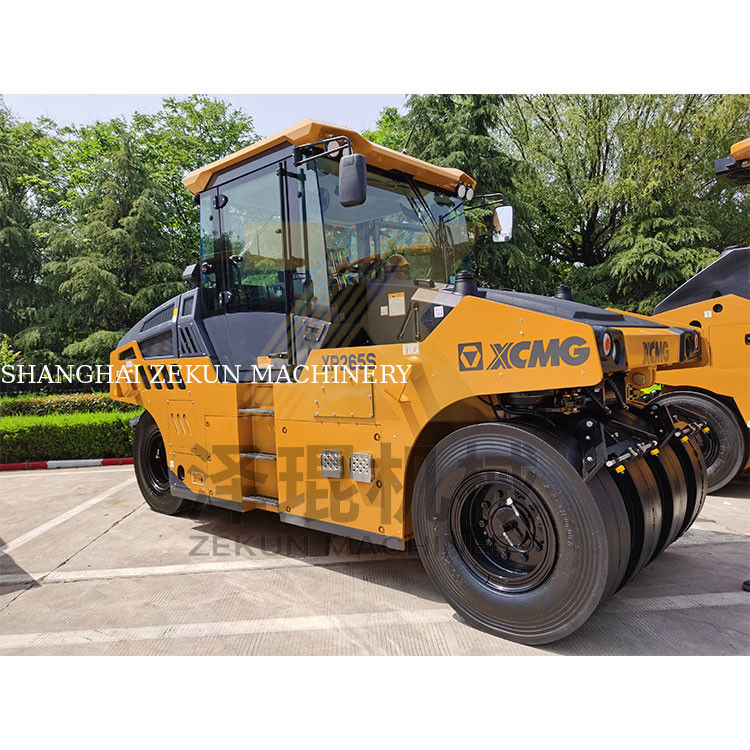 26톤 XCMG XP265S 타이어 롤러 EU III 단계 도로 건설 장비